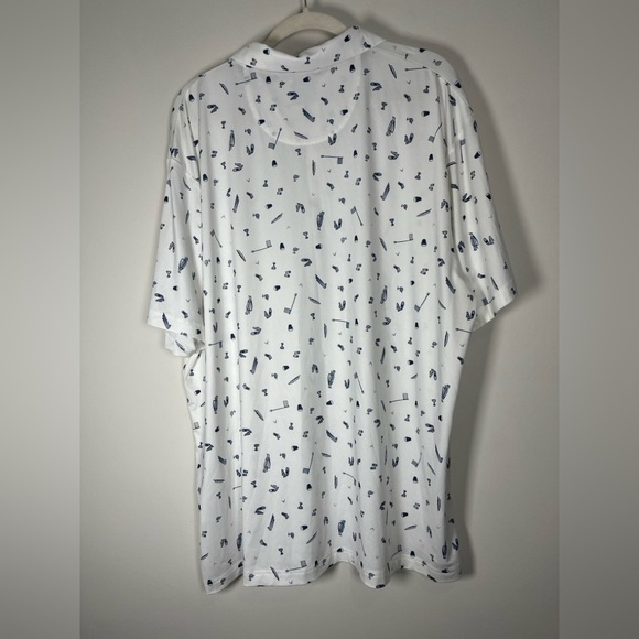 Callaway Opti Dri Mens M‎ "TEE TIME" Golf Polo Wicking MSRP $78 XXL - Picture 8 of 11